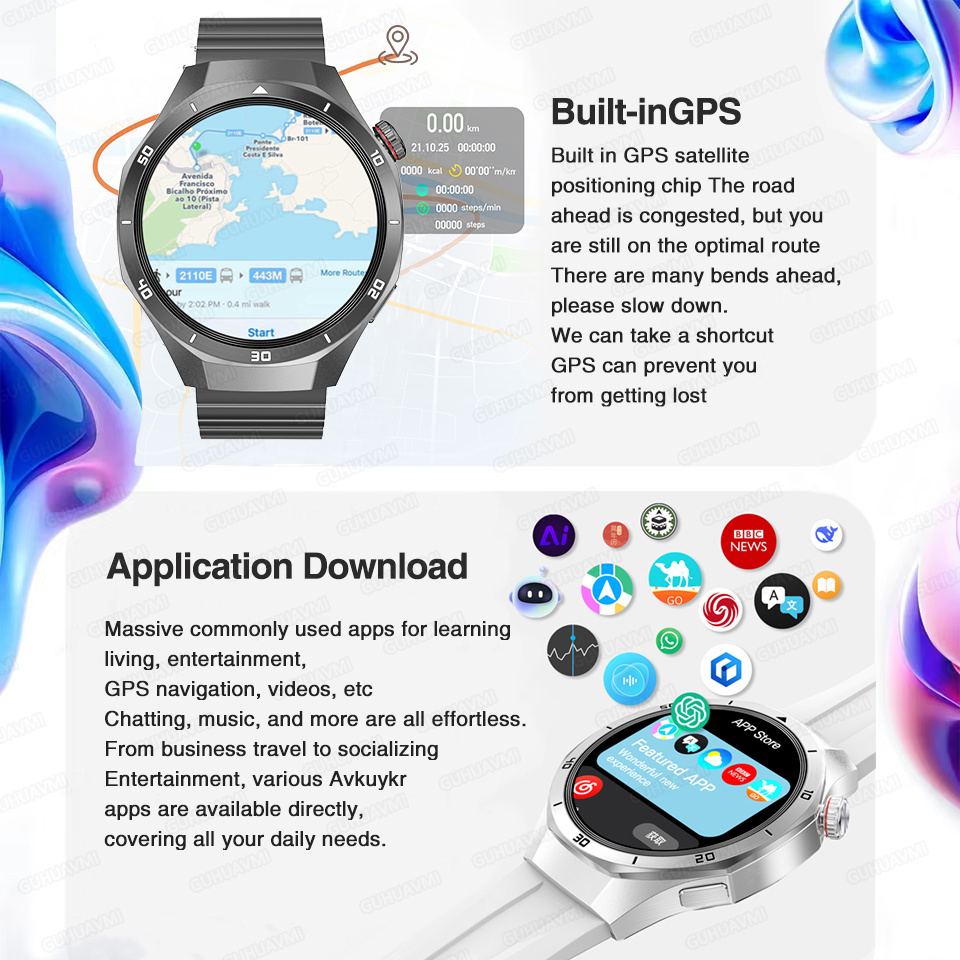 2026 Nowy Smartwatch Watch 5 P – Smartwatch Watches For Men With Gps recenzja i cena