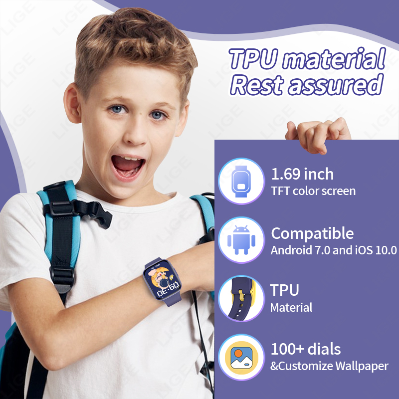 Lige inteligentny zegarek dla  – Smartwatch Digital Watches For Girls recenzja i cena