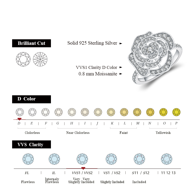 Attagems 1.5CT Moissanite pier – Vs Smartwatch recenzja i cena