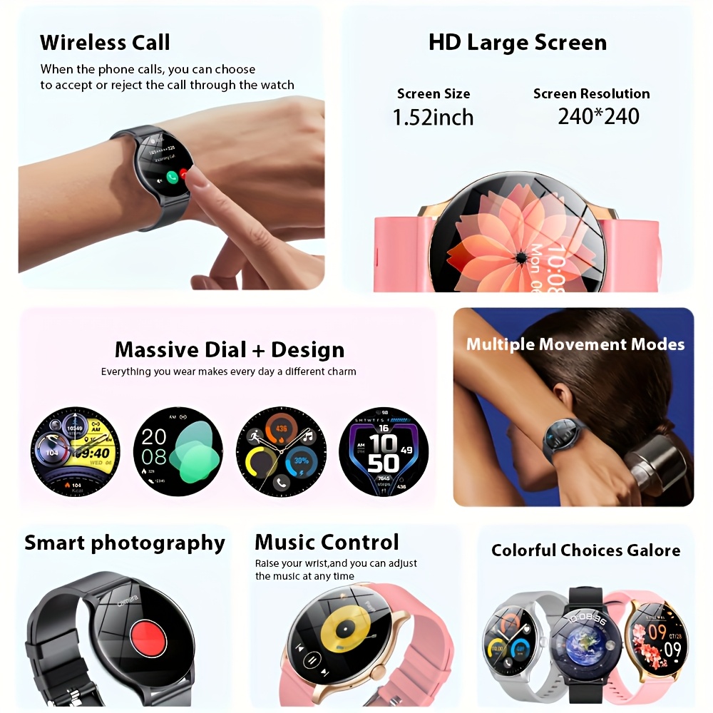 LAXASFIT Outsport Smartwatch z – Smartwatch Watches Gift For Women recenzja i cena