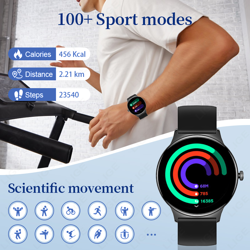 LIGE Ultracienki Modny Smartwa – Smartwatch Watches Gift For Women recenzja i cena
